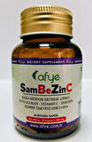 Afye SamBeZinC (Kara Mürver Extract- Çinko- Beta glukan - Vitamin C - Zencefil)-30 Bitkisel Kapsül