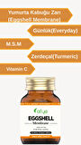 Afye Eggshell Membrane (Yumurta kabuğu zarı ,Ak günlük ,M.S.M, Zerdeçal, Vitamin C ) 30 Kapsül