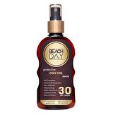 Beach Day Dry Oil 30 Faktör Hindistan Cevizi Yağı Suya Dayanıklı Bronzlaştırıcı Yağ 150 ml