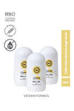 3'lü Fırsat Paketi - Doğal Roll On Unisex Ter Kokusu Önleyici (50ML) 
