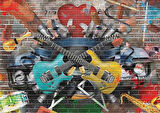 Gold Puzzle 1500 Parça Müzikal Grafiti Puzzle