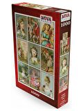 Nova 1000 Parça Antik Kart Kolajı Puzzle