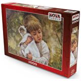 Nova Puzzle Sevgi Dolu 12+ Yaş Küçük Boy Puzzle 1000 Parça