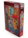 Nova Puzzle Paris Sokaklarında Gezinti 12+ Yaş Küçük Boy Puzzle 1000 Parça