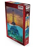 Nova Puzzle Fantastik Eyfel Kulesi 12+ Yaş Küçük Boy Puzzle 1500 Parça