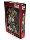 Nova 2000 Parça Vazoda Renkli Çiçekler Puzzle