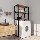 Çamaşır Makinesi Üstü Düzenleyici Raf Banyo Dolabı Rafı Makine Üstü Dolap Raf Çam