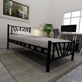 Gardenya Tek Kişilik Metal Karyola A Kalite, Ses Çıkarmaz ,Ölçülü Model Karyola