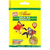 Ahm Goldi Mix Granulat Zarf Japon Balığı Yemi 15 Gr