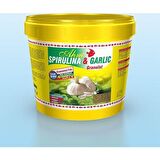 Ahm Spirulina Garlic Sarımsaklı Balık Yemi Kova 3 kg