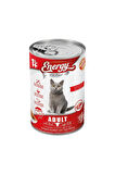Sığır Etli Yetişkin Yaş Konserve Kedi Maması 400 G