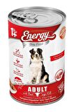 Energy Sığır Etli Yetişkin Yaş Konserve Köpek Maması 400 G - 3 Adet