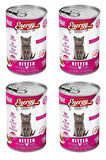 Tavuklu Yavru Yaş Konserve Kedi Maması 400 G - 4 Adet