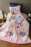 İssimo Home Stylish Girl 145 TC Çizgi Kahraman Ranforce Çocuk Nevresim Takımı