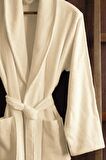 Marsilya Bornoz Woman Ekru 2Xl/3Xl