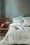 Occale Green 210 TC (83 Tel) Pamuk Saten Nevresim Takımı Aile Seti