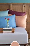 Simply Peach Pamuk Saten Fitted Set 180*200/50*70