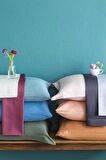 Simply Peach Pamuk Saten Fitted Set 200*200/50*70