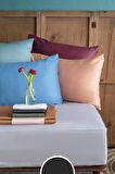 Simply Füme Pamuk Saten Fitted Set 180*200/50*70