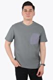 2351 Amerikan Pike Cebi Farklı O Yaka Regular Fit T-shirt