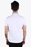 3535 Cepli Ayaklı Yaka T-shirt