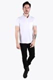 3535 Cepli Ayaklı Yaka T-shirt