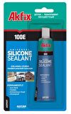 AKFİX 100E ŞEFFAF SİLİKON 50 ML