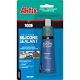 Akfix 100E Genel Amaçlı Tüp Silikon Beyaz 50 ml Tüp
