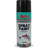 Akfix Akrilik Sprey Boya Parlak Siyah 400ml 422997