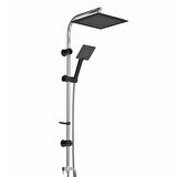 Opti̇mum Si̇yah Kare  Robot Duş Seti̇