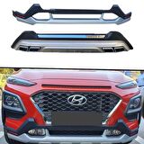 Hyundai kona ön arka tampon koruması difüzör 2018+