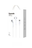 PDAteknoloji Lightning Girişli Kablolu Earpods Kulaklık AZ-E04 (Tak Çalıştır)