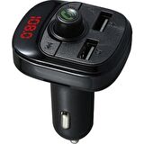 3.1A Çift USB | TF | BT | FM Transmitter Concord C-607