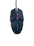 Concord C-24 Kablolu Metal Kasa 3200 DPI RGB Işıklı Oyuncu Mouse