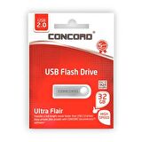 Concord 32 GB USB 2.0 Metal Flash Bellek CU32