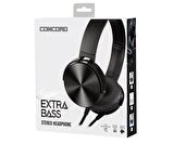 Concord C908  Kablolu Mikrofonlu Extra Bass Kulaklık