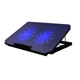 Concord C-883 2 Fanllı Işıklı Standlı  Laptop Soğutucu