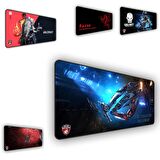 70 x 30 CM Kaymaz Taban Kaygan Yüzey Mouse Pad (Karışık)