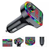 Concord C-616 Rgb Işıklı 2.1 A Şarj USB & TF Girişi Bluetooth 5.1V Fm Transmitter 