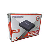 Concord C-702 PC 3.5" USB 2.0 Taşınabilir Hard Disk Hdd Kutusu sata