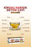 Mahbuba Kinoalı Karışık Detox Diyet Glutensiz Form Bitki Çayı 1 Aylık - ( 30 Kullanım ) Net 60gr x 2 Paket