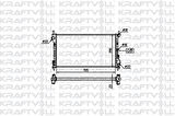 Ford Motor Su Radyatoru Connect 1,8tdci 75ps / 90ps / 110ps 02 /> Klimalı (2 Sira Al+pl) (705*396*23) - Kraftvoll 08040084