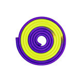 Gymo Sports Pro Series Cimnastik İpi Mor&F.Sarı&Mor