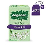 Doğadan Yaseminli Bardak Poşet Yeşil Çay 34 gr 20'li 