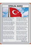 35*50 İSTİKLAL MARŞI MDF.ÇERÇEVE