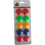 PANDA MIKNATIS RENKLİ BÜYÜK 10 LU BLİSTER