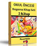 Okul Öncesi Boyama Kitap Seti (5 Kitap)