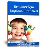 Erkekler İçin Boyama Kitap Seti (2 Kitap)