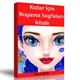 Kızlar İçin Boyama Sayfaları Kitabı