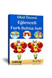 Okul Öncesi Eğlenceli Fark Bulma Kitap Seti (3 Fasikül Kitap)